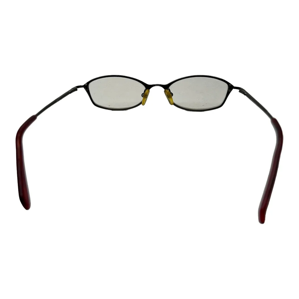 SCOTT HARRIS EUROPA 107 Black/Red Eyeglasses Frame 48-17-140‎ H3260